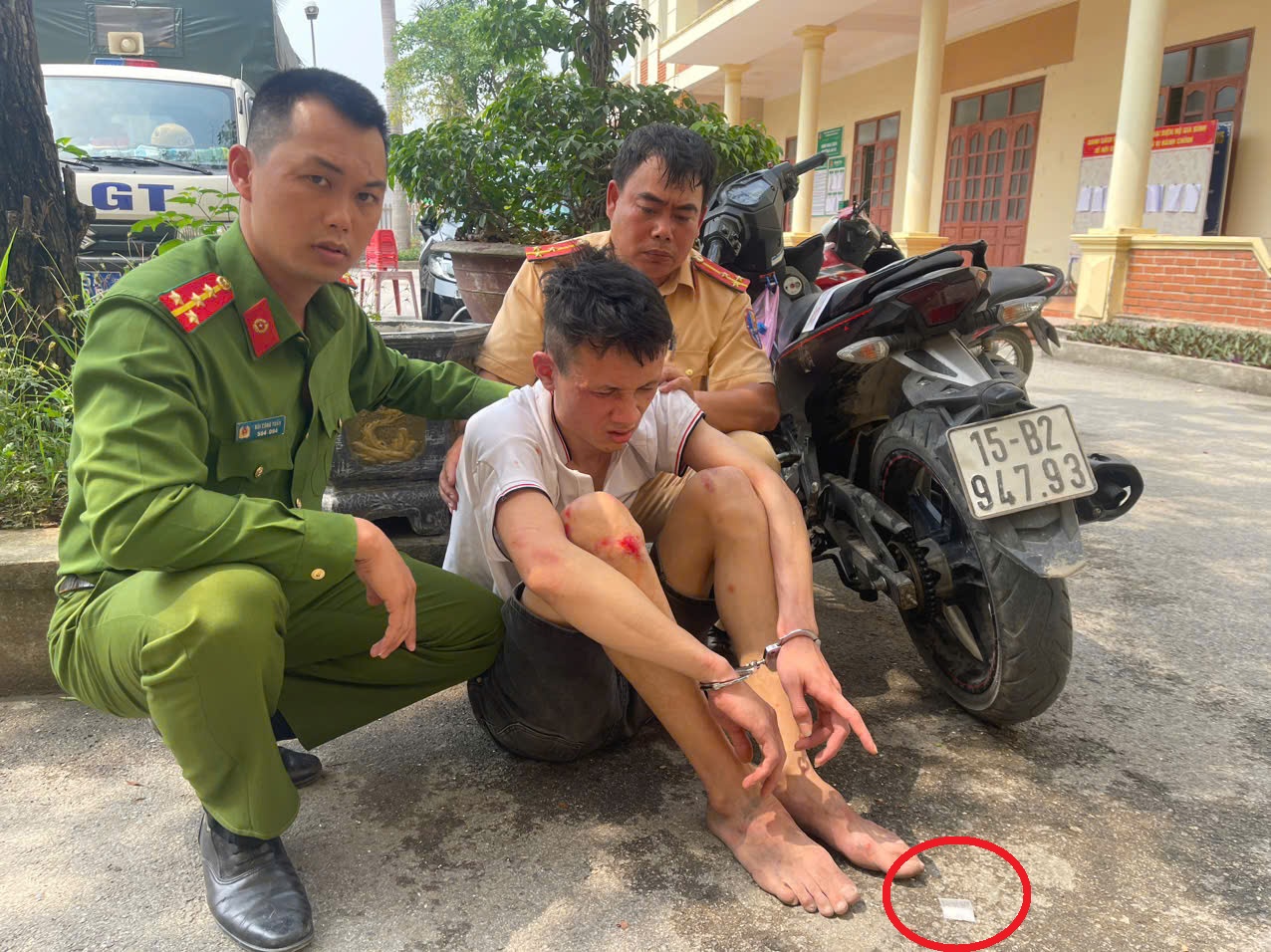 Trạm CSGT Lưu Kiếm: Phát hiện đối tượng vận chuyển trái phép chất ma túy ở phường An Lư (Thủy Nguyên)
